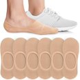 thumbnail image 1 of Xiao Hua 15 pares de calcetines invisibles para mujer - Tobilleros bajos antideslizantes - Calcetines invisibles para uso casual y formal - Suaves y elásticos, 1 of 2