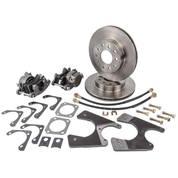 JEGS 630608 GM Rear Disc Brake Conversion Kit Standard Kit Non E-Brake 1968-1969