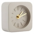 thumbnail image 2 of Square Practical Clock, Desk Clock, Simple Home For Office Brown, 2 of 8