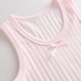 thumbnail image 5 of yillto 2 Pack Girls Cotton Tank Top Soft Cami Scoop Neck Undershirts Solid Color Sleeveless Tee for Toddler Girl, 5 of 6