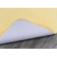 thumbnail image 4 of Garland Rug Cabernet Washable Nyon Rubber Ducky Yellow Bath Rug, 24" x 40", 4 of 6