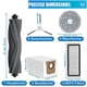 thumbnail image 4 of Kit de Accesorios de Repuesto para L20 Ultra / X20 Pro / X20 Piezas de Robot, Bolsas para el Polvo del Cepillo Principal, Filtros Hepa, 4 of 5