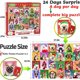thumbnail image 3 of Patrones De Mascotas: Calendario De Adviento De 24 Días, Rompecabezas A Ciegas Con 1008 Juguetes Festivos Para La Cuenta Atrás De Navidad, 3 of 8