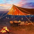 thumbnail image 4 of 9.84ft 20 Globe String Lights With Remote Decorative Light Bubble Ball Light String Camping Canopy Tent Luminous Star Light Light (Yellow), 4 of 7