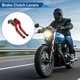thumbnail image 2 of Palancas de freno y embrague cortas/largas únicas para Suzuki GSXR600 2006-2025, palanca de freno ajustable en 6 posiciones, mango rojo con extremo negro, 1 par, 2 of 7