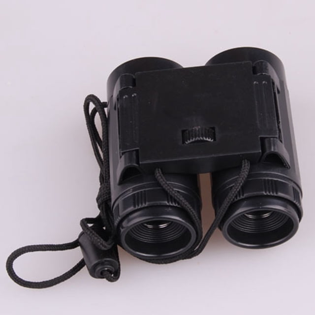 Telescope Portable Kid Binocular Foldable Outdoor binocular foldable children Observing Tool High Resolution Children Binocular, Black
