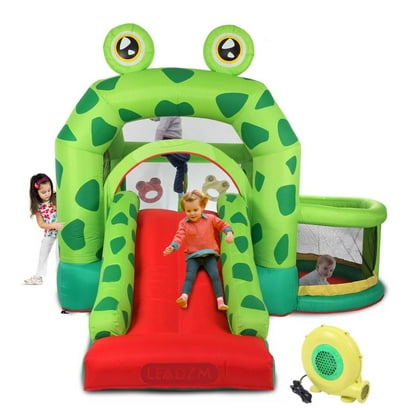 Ktaxon Frog Inflatable Bounce Home with Slide