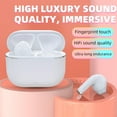 thumbnail image 4 of Wireless Earbud Bluetooth 5.2 Earphones Wireless Earbuds With Wireless Charging Case With Earhooks Headset Built-In Mic For Sport Clear Calls Work Music Bluetooth Earphones on Clearance, 4 of 8
