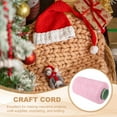 thumbnail image 4 of Uxcell Polyester Macrame Cord, Polypropylene Macrame Cords Braided Craft Crochet Bag Rope Yarn Fit for DIY Wall Hangers Purses Light Blue/Light Pink/Pink, 4 of 7