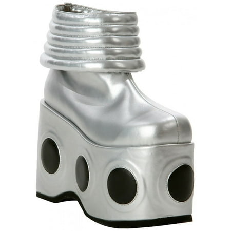 KISS Men's Spaceman Adult Boots Costume Small