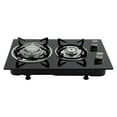 thumbnail image 4 of Miumaeov 2 Burner Gas Stove Cook Countertop Cooking Stove Cooktop Propane LPG Gas Stove, 4 of 22