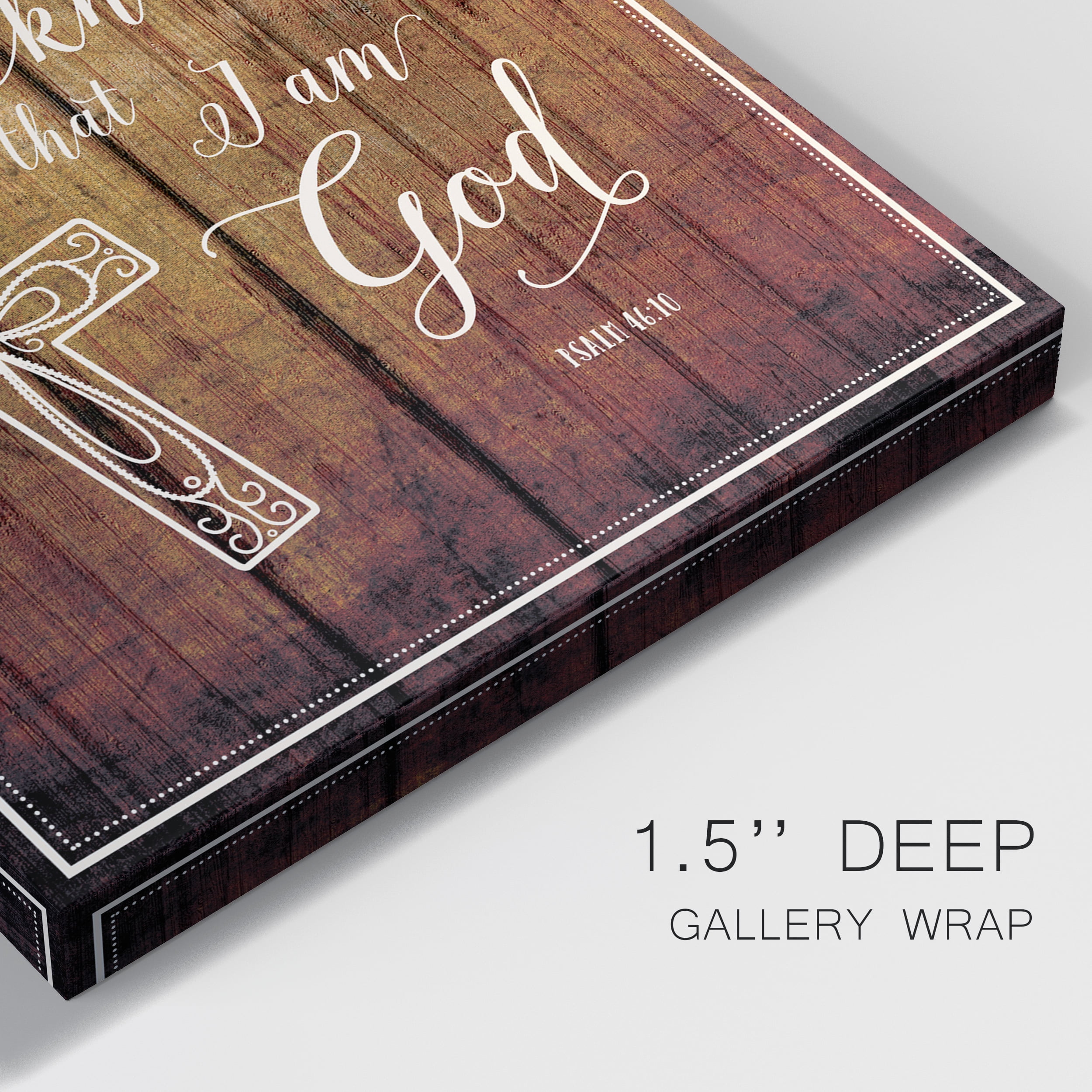 Be Still Premium Gallery Wrapped Canvas - Ready to Hang - 24 x 36