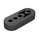 thumbnail image 1 of Universal 10mm 4 Holes Muffler Insulator Hanger Car Exhaust Tail Pipe Mount Bracket Hanger Auto Accessories, 1 of 5