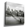 thumbnail image 2 of Epic Graffiti 'London Millenium Bridge' by Nina Papiorek, Canvas Wall Art, 18"x18", 2 of 2