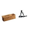 thumbnail image 1 of Estuche para pañuelos de escritorio,Caja de pañuelos faciales de papel retro de madera,Tapa para caja de pañuelos,porta servilletas de papel facial,Figura de escritorio,Escultura abstracta, 1 of 8