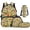 Cartoon Yellow School Bus, variant on Yspwyqan Green Farm Tractor 4Pcs Backpack Set with Lunch Box Pencil Case Water Bottle, 17 Inch Lightweight Large Capacity Boys Backpack Set for Kids School Travel