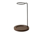 thumbnail image 1 of lingqin Coffee Dripper Holder Wooden Filter Holder Multipurpose Accessory Reusable Decor Brown, 1 of 9