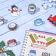 thumbnail image 4 of Cinta adhesiva Whaline Holiday, 24 rollos, 15 mm x 5 m, tema de temporada, 4 of 7