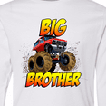 thumbnail image 4 of Inktastic Big Brother Monster Truck Long Sleeve Youth T-Shirt, 4 of 5