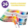 Crayola Erasable Colored Pencils, 24 Ct, School Supplies for Teens, Art