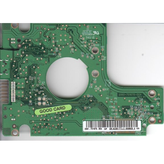 WD5000BMVV-11GNWS0, 2061-701675-604 04P, WD USB 2.5 PCB