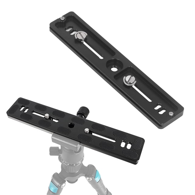 Tripod Quick Release Plate, Wear Non Slip Universal Easy To Install Aluminum Alloy Quick Release Plate High Strength For Ball Head