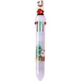 thumbnail image 1 of Cartoon Christmas Ballpoint Pen 10 Color Set Student Stationery Cute Colorful Ink Smooth Writing Tool Kids Adults, 1 of 1