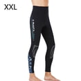 thumbnail image 2 of DIVE SAIL Pantalones de neopreno de 3 mm Costuras sin costuras de tipo dividido Leggings de buceo elásticos a prueba de sol de tres capas para bucear con esnórquel Surf Hombre azul XXL Eigraketly OD003286-05, 2 of 7