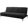 thumbnail image 4 of Sofa Cama Reclinable El Bazar Store New York Terciopelo Gris Oxford Futón 3 posiciones Sala, 4 of 7