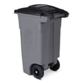 thumbnail image 6 of Toter 32 Gal. Trash Can Graystone with Wheels and Lid, 6 of 10