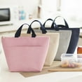 thumbnail image 1 of Cagogo 4Pcs Insulated Lunch Bag, Thermal Insulated Bento Bag for Women Men, Thickened Portable Cooler Bag for Picnic Work Office, Water Oil Resistant Insulated Food Bag for Meal Prep Travel Gym, 1 of 9
