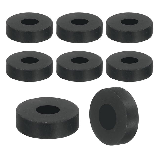 36Pack Thick Rubber Spacer, 13/16 Inch OD x 5/16 Inch ID x 3/16 Inch Thickness