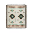 thumbnail image 1 of Cateissary Manta de tiro con borlas trenzadas, funda para sofá cama, manta cálida para sofá, decoración artística para el sofá del hogar Decoración del hogar 90x90cm Cateissary HA004732-01, 1 of 6