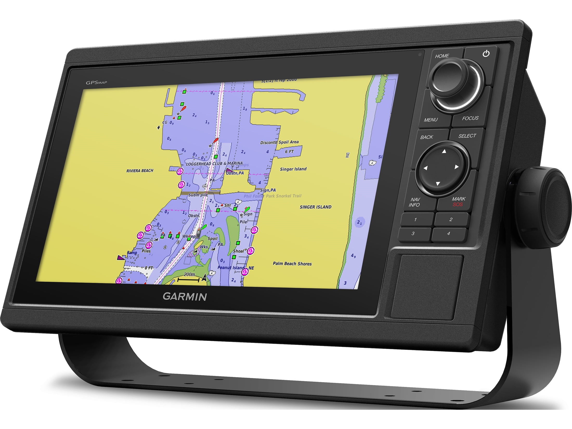 Garmin GPSMAP 1022 - Worldwide Basemap (010-01740-00)