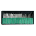 thumbnail image 1 of 10pcs Nail Files For Natural Nails 100/180 Grit Nail Files Bulk Flowery Nail File Curved Nail File By PULMCheerger, 1 of 8