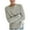 Z2-Light Gray, variant on Fair Isle Sweater Women Knitted Sweaters Vintage Floral Icelandic Crew Neck Knit Pullover Sweater Long Sleeve Fall Winter Pullover Fall Clothes 2025 Fasion