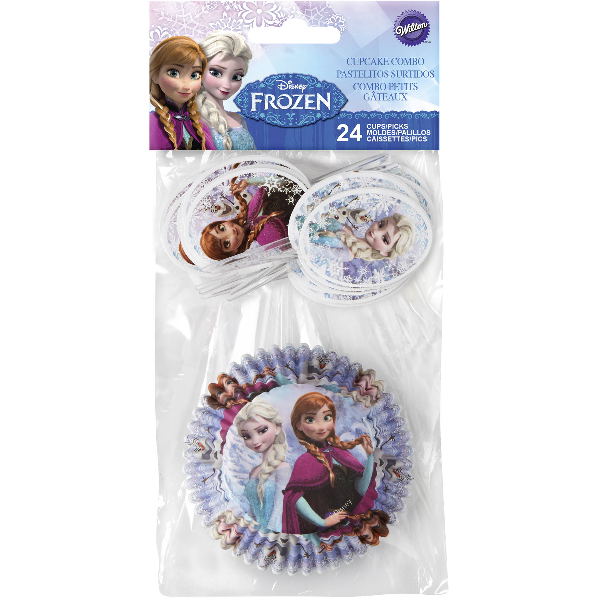 Frozen Cupcake Pick Combo 24 Count, 4154501