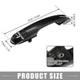 thumbnail image 4 of Front Left Car Door Handle Exterior Door Handles for Hyundai Tucson GL GLS LX 2.0L L4 - Gas 2005, 4 of 7