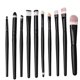 thumbnail image 2 of Makeup Brushes Pimoys Make up Brush Set 20 PCs Professional Face Eyeliner for Foundation Blush Concealer Eyeshadow with Travel Black, 2 of 4