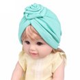 thumbnail image 3 of FRSASU Clearance Children Baby Girls Boho Hat Beanie Scarf Turban Head Wrap Cap Gn, 3 of 4