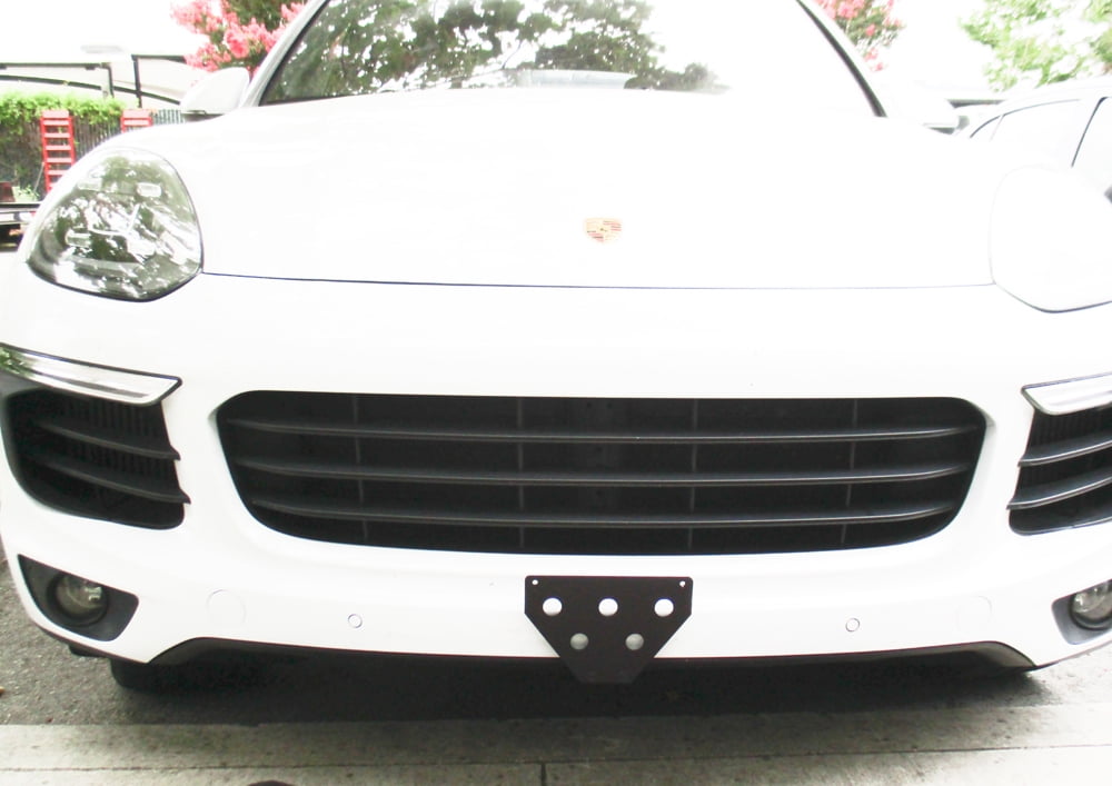 front license plate