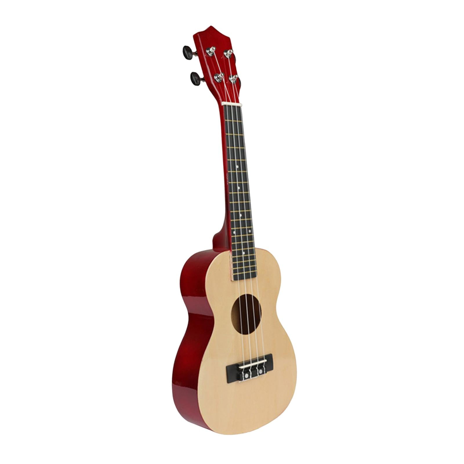 LeeQinersw 23 Inch Ukulele Guitar Toy 4 Strings Portable Musical Instrument for Adults Boys Wood