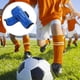 thumbnail image 3 of par de espinilleras de fútbol para jóvenes, equipo de protección de pantorrillas ligero y transpirable para niños, niñas, niños y adolescentes, 3 of 8