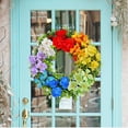 thumbnail image 6 of Blaxill Independence Day Wreath, Door Decoration, Front Porch Decor, Wall Hanging, Artificial Flower Vines, Home/Outdoor, 6 of 9