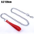 thumbnail image 2 of Dog Chain Leash, Chew Proof Dog Leashfo Dogs' Walking Hiking and Training, 2 of 5