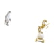 thumbnail image 5 of Escultura de caballo de pingüino, figura coleccionable, artesanía, adorno decorativo, estatua de animal de resina, colección moderna, centro de mesa,, 5 of 8