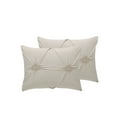 thumbnail image 6 of VCNY Home London 4-Piece Taupe Floral Comforter Set, Queen, 6 of 8