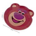 thumbnail image 3 of Plato Disney Pixar de Cerámica Diseño Lotso 3D Rosa, 3 of 4