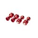 thumbnail image 5 of Bewildely Adaptadores hexagonales RC de 4 piezas Adaptador de actualización de pieza de neumático de rueda simple confiable profesional Kit Kits de construcción modelo rojo, 5 of 6