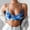 Blue, variant on Bras for Women Seamless Bras Lady Brassiere No Wire Wild Support Breast Camouflage Print Pullover Breathable Spaghetti Strap Plus Size Full Coverage Bra Sports Bra Blue L